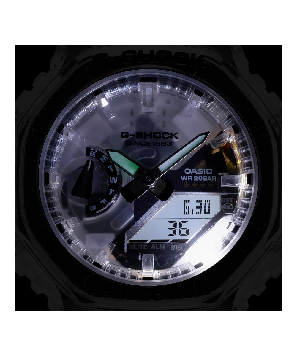 RELOJ PARA MUJER CASIO G-SHOCK GMA-S2140RX-7ADR -BLANCO - Image 3
