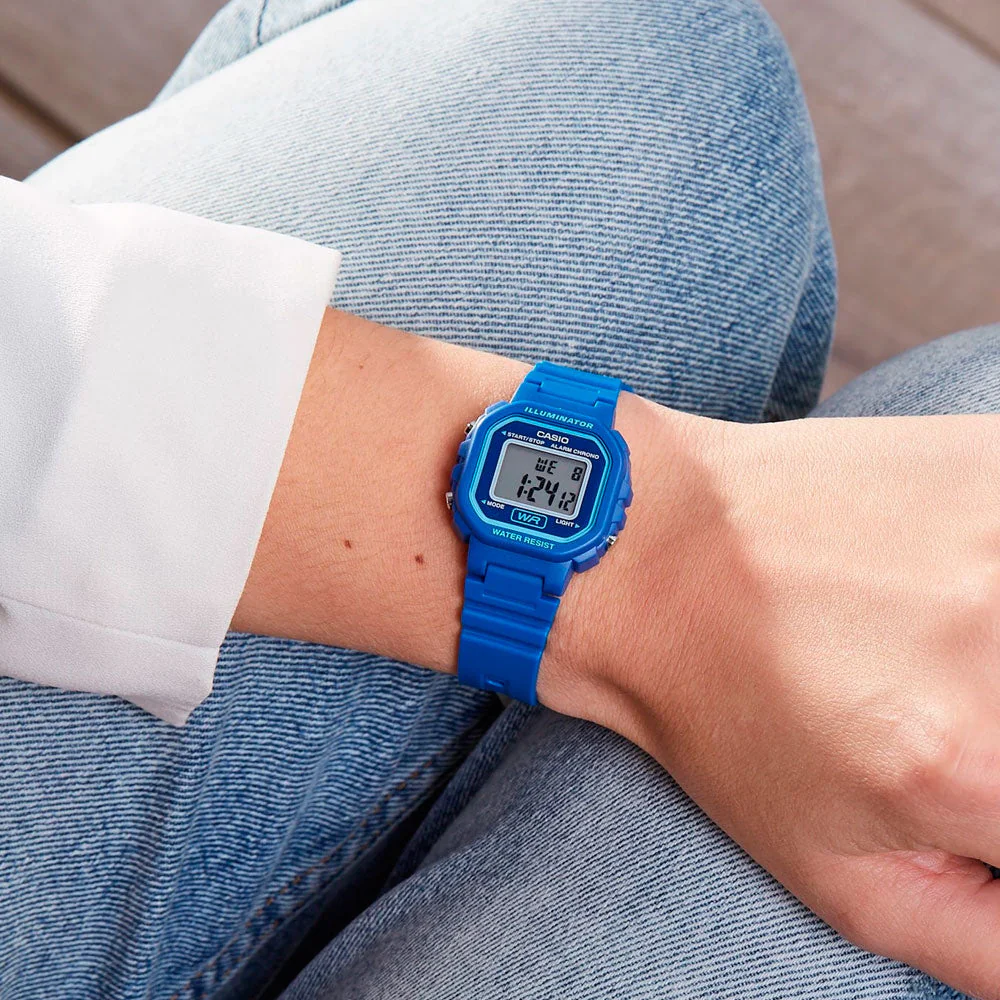 RELOJ PARA MUJER CASIO LA-20WH-2ADF -AZUL - Image 2