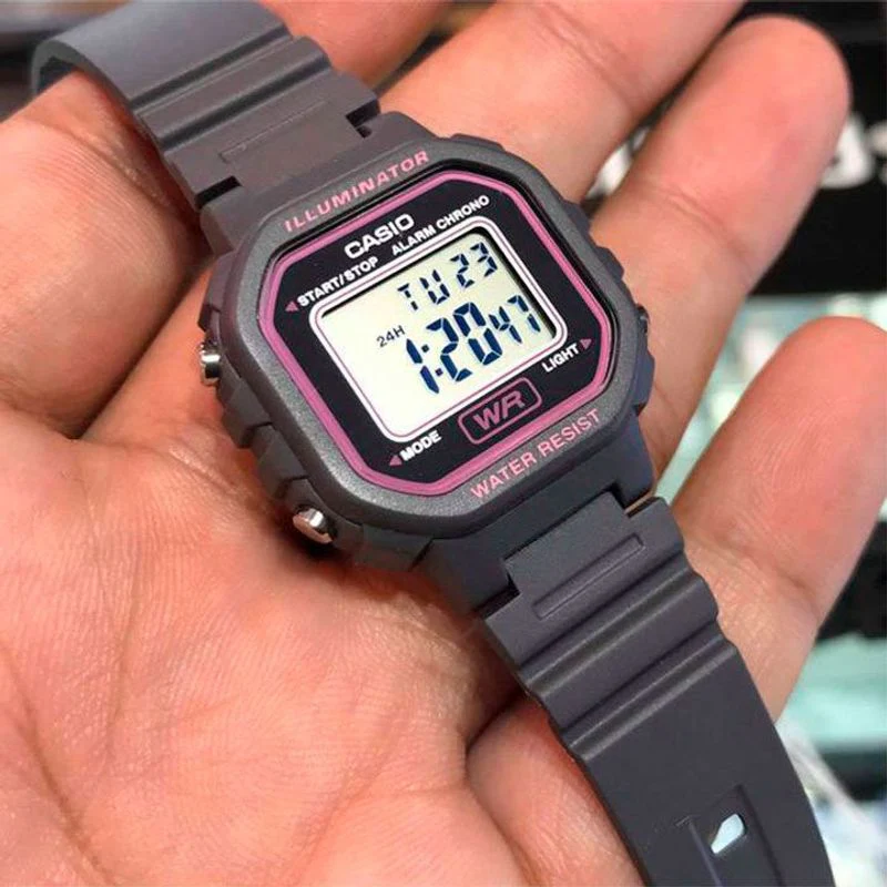 RELOJ PARA MUJER CASIO LA-20WH-8ADF -GRIS - Image 2