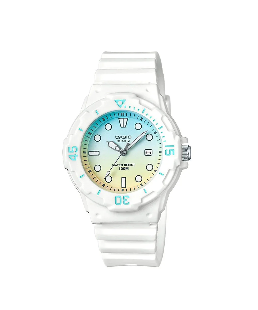 RELOJ PARA MUJER CASIO LRW-200H-2E2VDR -BLANCO