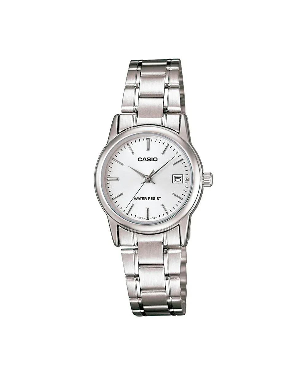 RELOJ PARA MUJER CASIO LTP-V002D-7AUDF -BLANCO