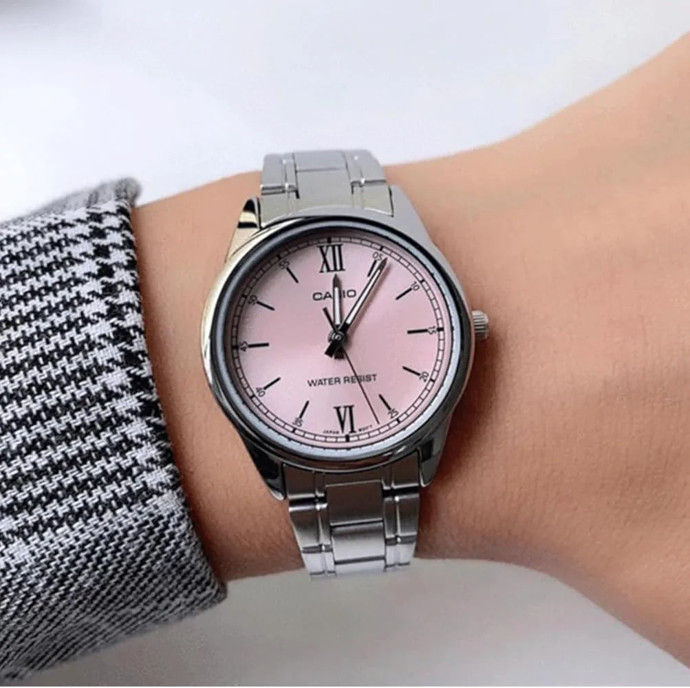 RELOJ PARA MUJER CASIO LTP-V005D-4B2UDF -ROSADO - Image 2