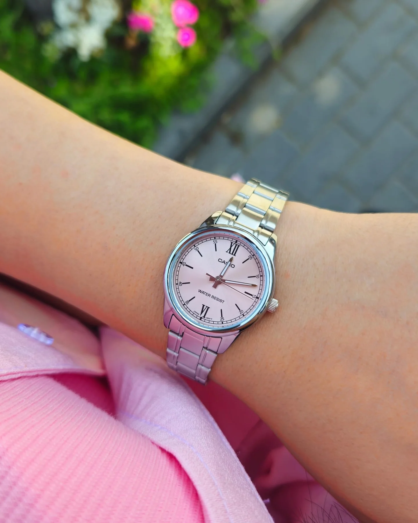 RELOJ PARA MUJER CASIO LTP-V005D-4B2UDF -ROSADO - Image 3