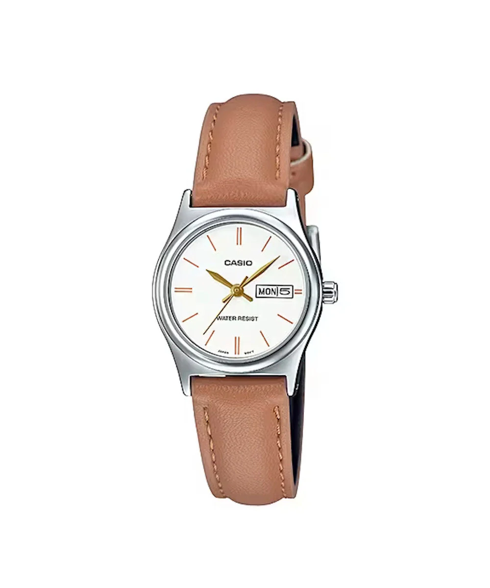 RELOJ PARA MUJER CASIO LTP-V006L-7B2UDF -BLANCO