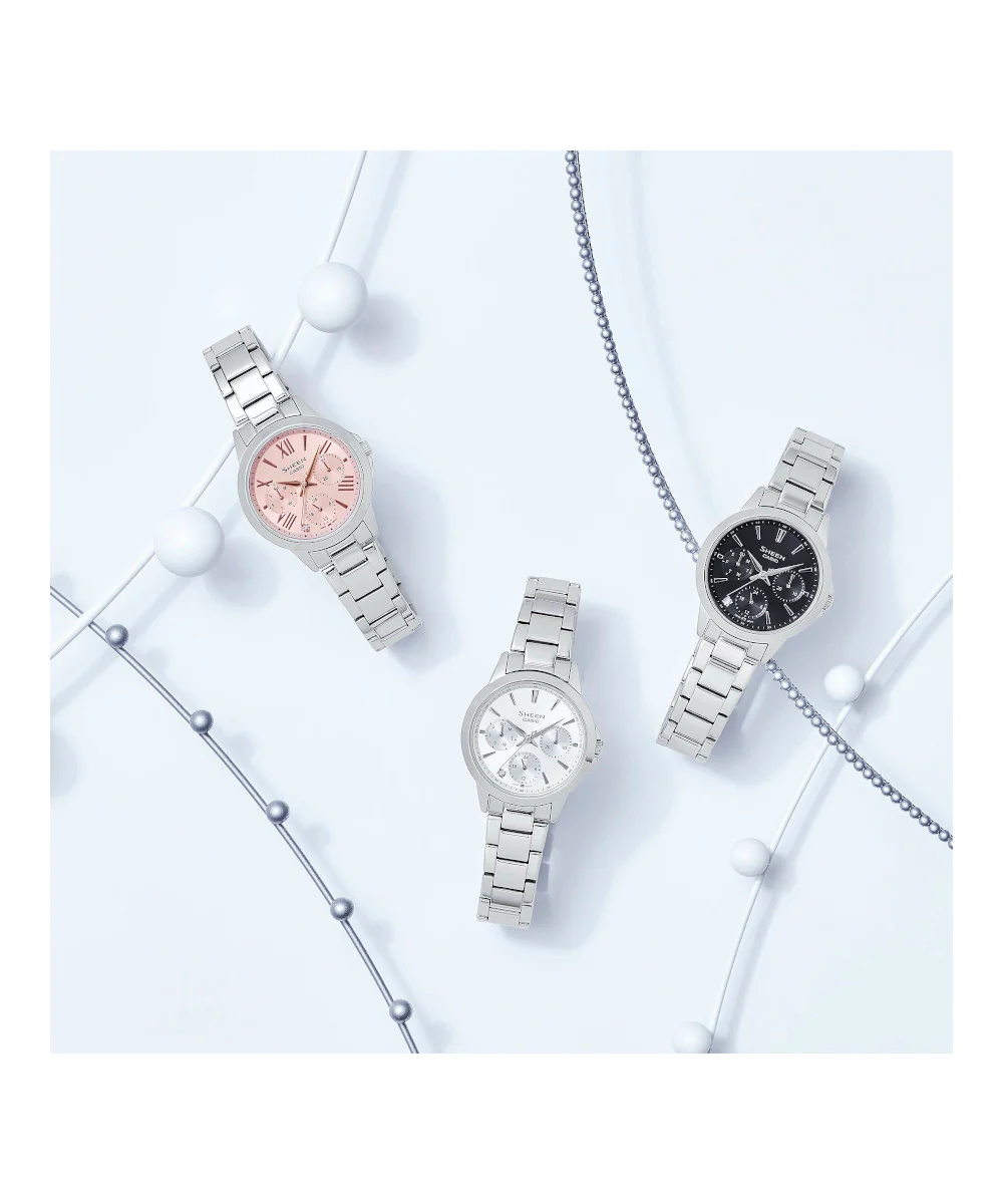RELOJ PARA MUJER CASIO SHEEN SHE-3516D-7AUDF -BLANCO - Image 2