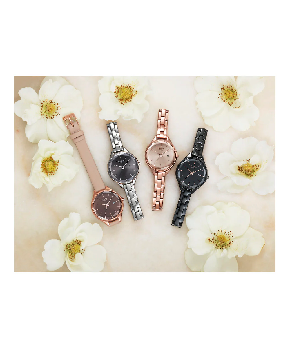 RELOJ PARA MUJER CASIO SHEEN SHE-4062PGL-5AUDF -CAFÉ - Image 2