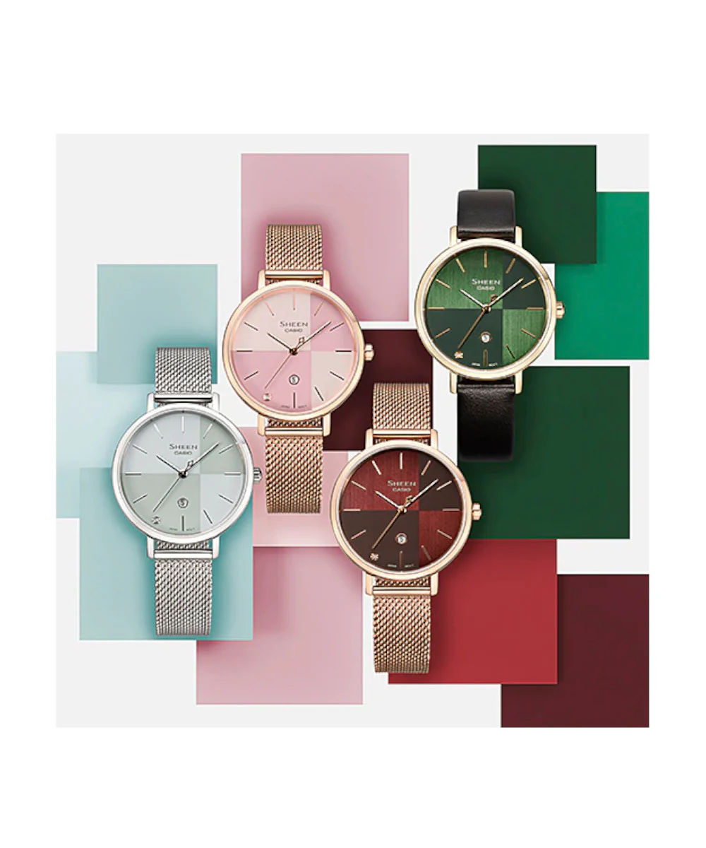 RELOJ PARA MUJER CASIO SHEEN SHE-4547M-2AUDF -PLATEADO - Image 2