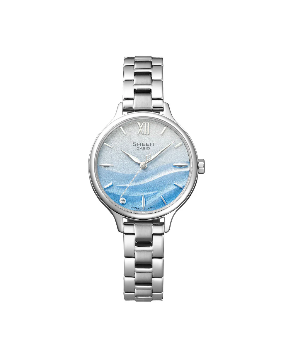 RELOJ PARA MUJER CASIO SHEEN SHE-4550D-2AUDF -AZUL - Image 4