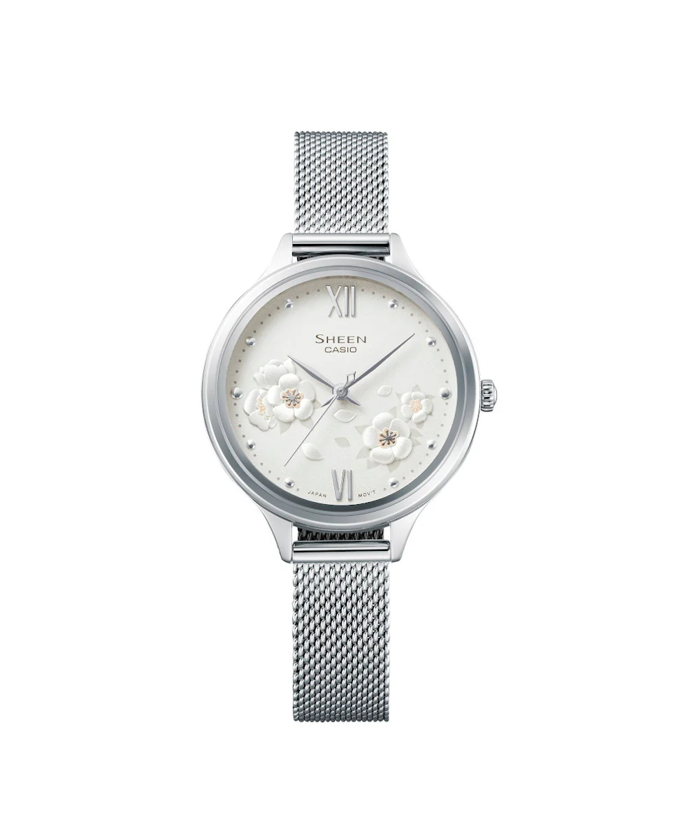 RELOJ PARA MUJER CASIO SHEEN SHE-4551M-7AUDF -BLANCO - Image 2