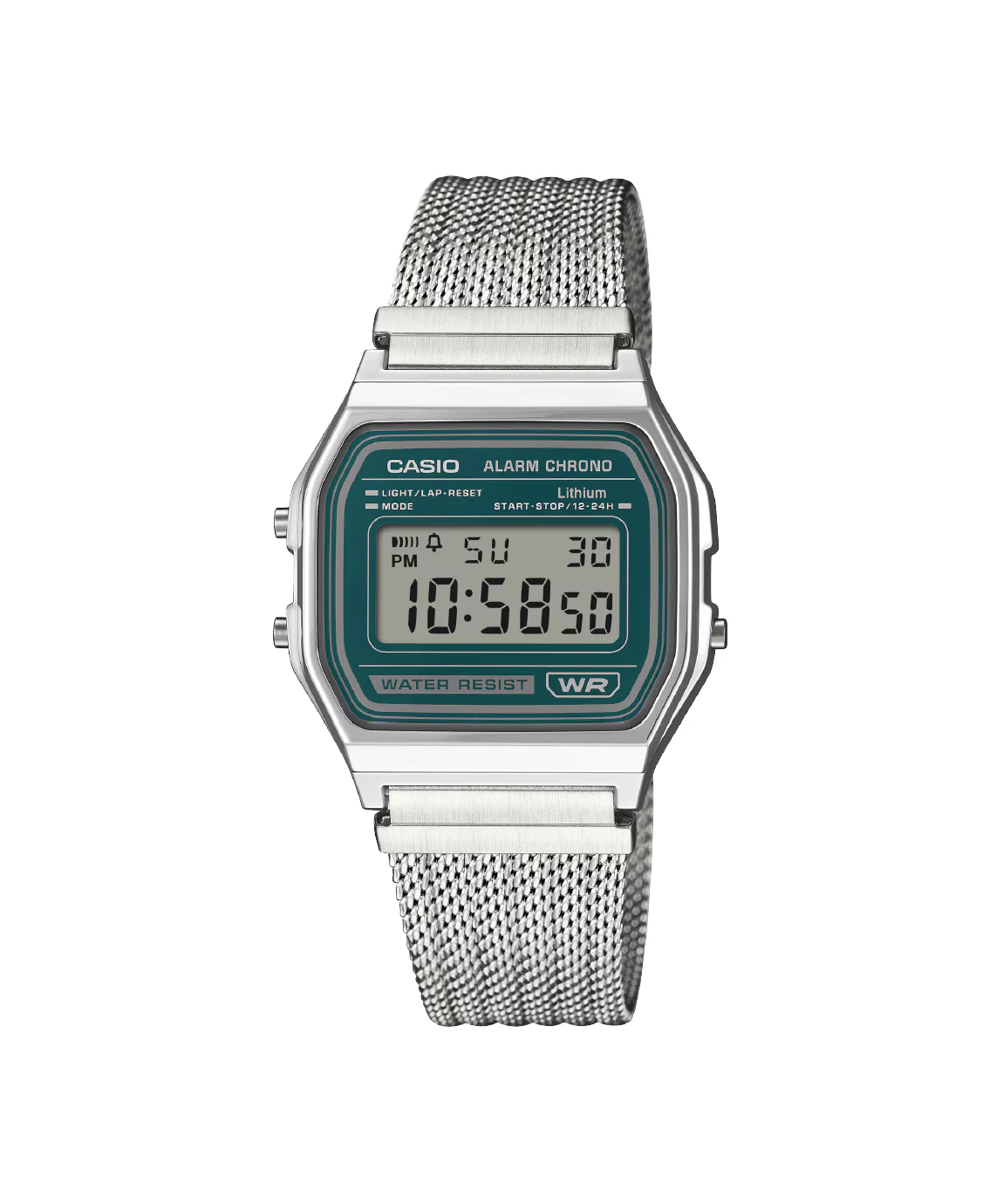 RELOJ CASIO VINTAGE A158WEM-3DF - VERDE