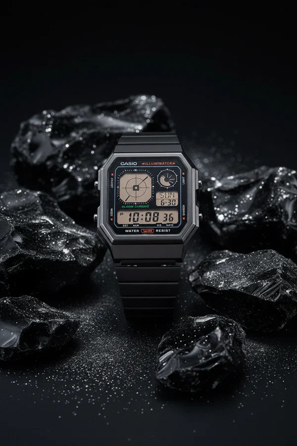 RELOJ CASIO VINTAGE A130WEGG-1ADF - NEGRO - Image 2