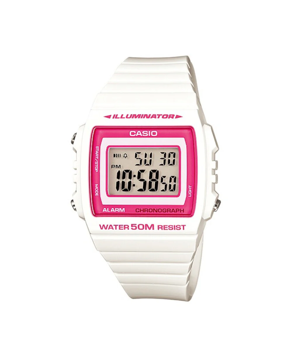 RELOJ CASIO W-215H-7A2VDF -BLANCO