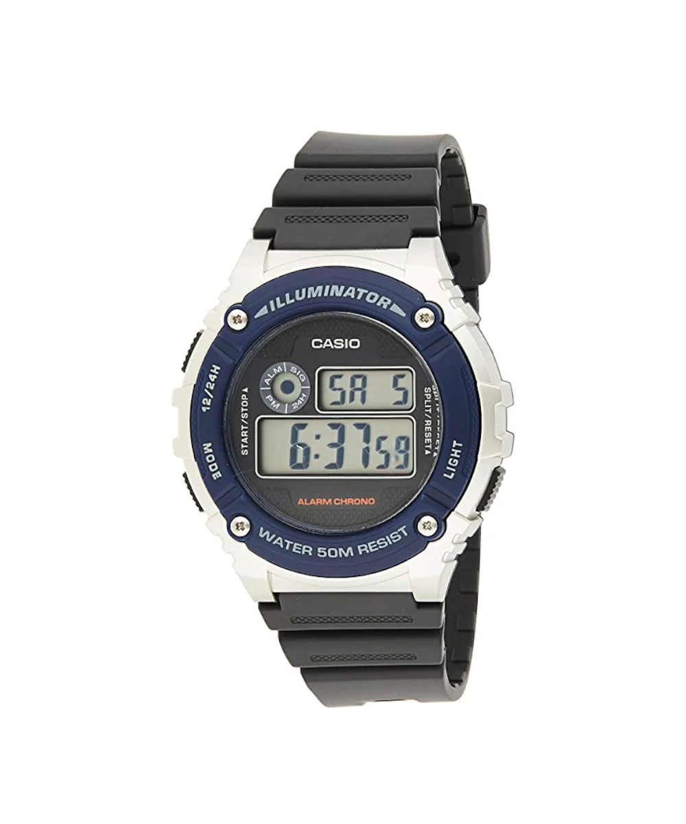 RELOJ CASIO W-216H-2AVDF -NEGRO