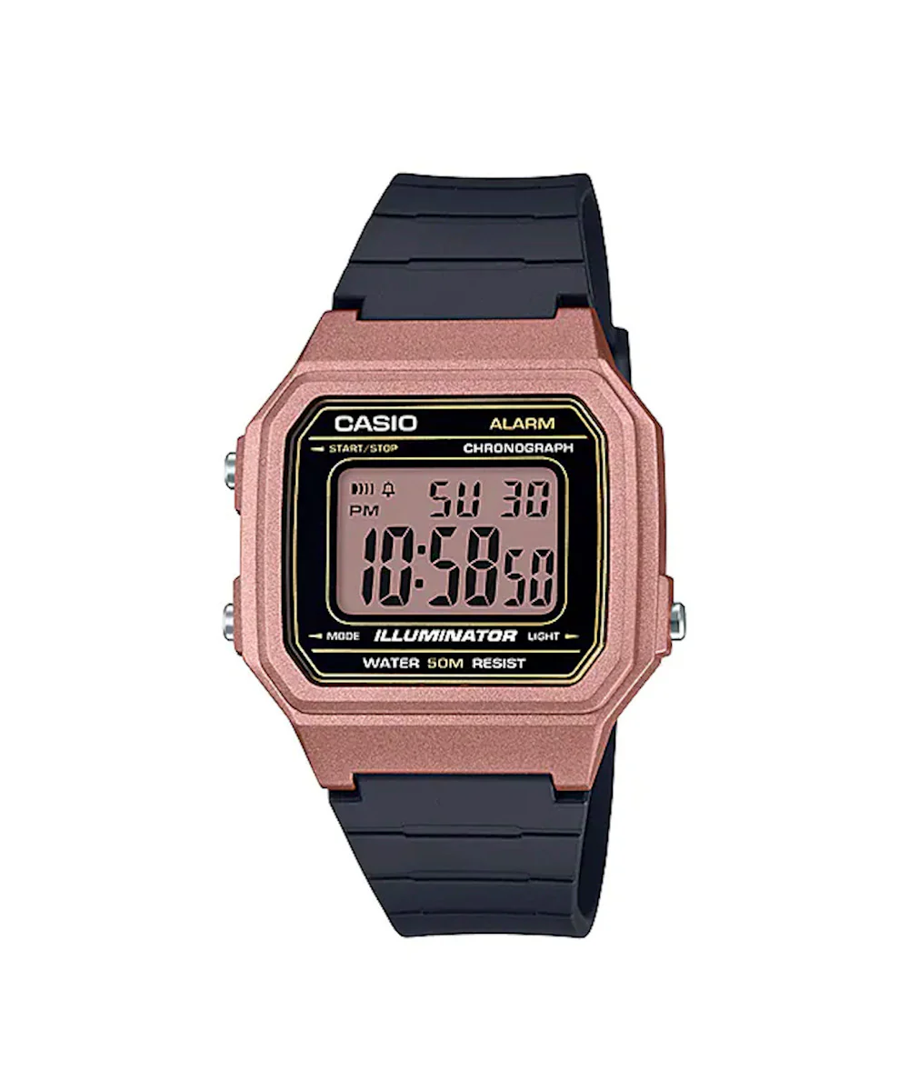 RELOJ CASIO W-217HM-5AVDF -ROSADO