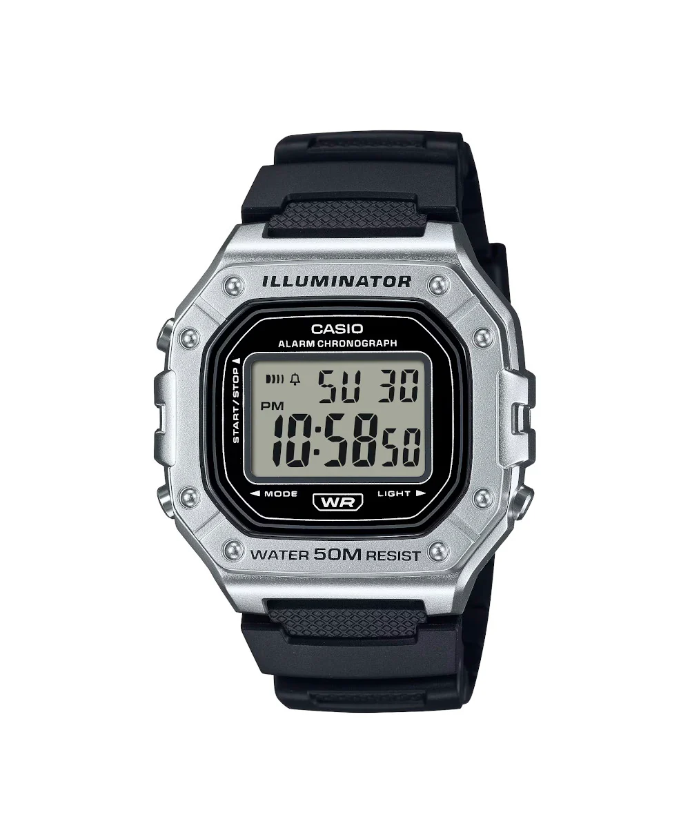 RELOJ CASIO W-218HM-7AVDF -NEGRO