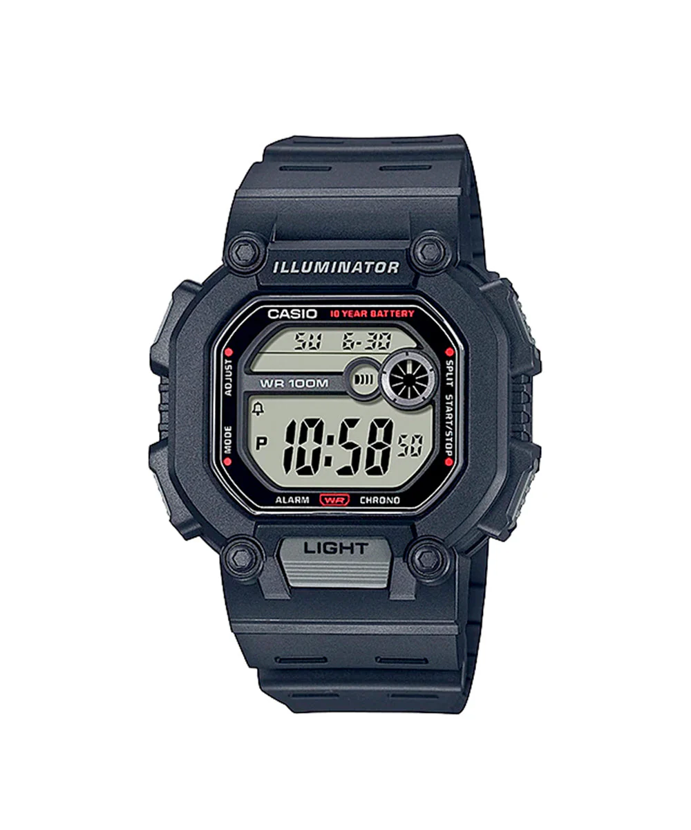 RELOJ CASIO W-737H-1AVDF -NEGRO