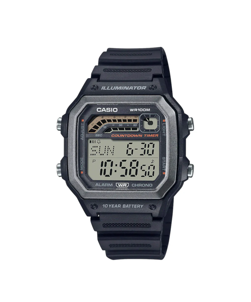 RELOJ PARA HOMBRE CASIO WS-1600H-1AVDF -NEGRO