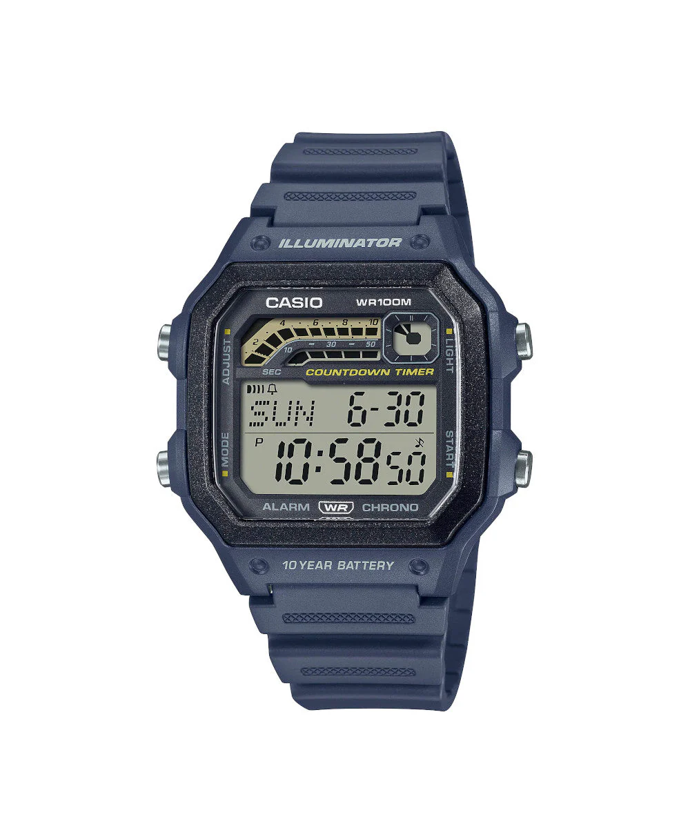 RELOJ PARA HOMBRE CASIO WS-1600H-2AVDF -AZUL